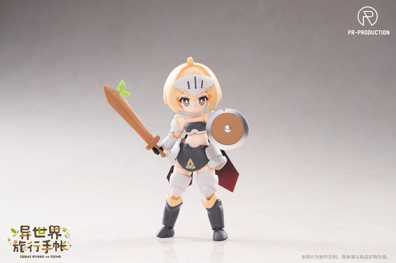 ISEKAI RYOKO NO TECHO PR PRODUCTION SERIES 01 ROOKIE WARRIOR RENEE BROWN PLASTIC MODEL KIT