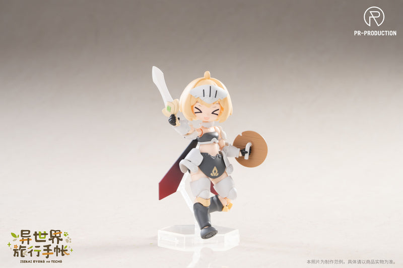 ISEKAI RYOKO NO TECHO PR PRODUCTION SERIES 01 ROOKIE WARRIOR RENEE BROWN PLASTIC MODEL KIT