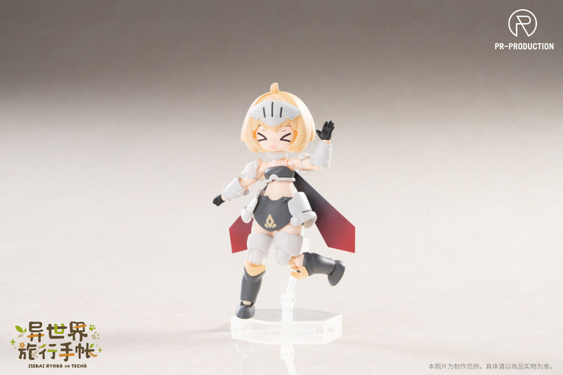 ISEKAI RYOKO NO TECHO PR PRODUCTION SERIES 01 ROOKIE WARRIOR RENEE BROWN PLASTIC MODEL KIT