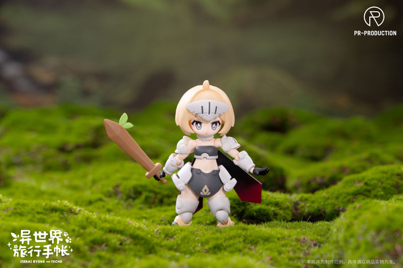 ISEKAI RYOKO NO TECHO PR PRODUCTION SERIES 01 ROOKIE WARRIOR RENEE BROWN PLASTIC MODEL KIT