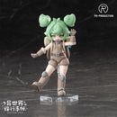 ISEKAI RYOKO NO TECHO PR PRODUCTION SERIES 03 ROOKIE BLACKSMITH HAYLEY SMITH PLASTIC MODEL KIT