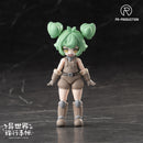 ISEKAI RYOKO NO TECHO PR PRODUCTION SERIES 03 ROOKIE BLACKSMITH HAYLEY SMITH PLASTIC MODEL KIT