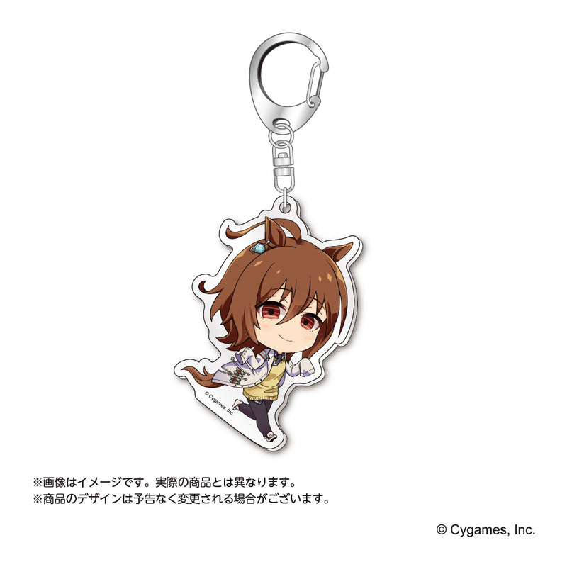 Uma Musume Pretty Derby AmiAmi Chara Petit Acrylic Key Chain Vol. 1 Agnes Tachyon