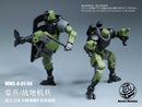 WARRIORS WORKSHOP LOYALTY G ASSIST WWS-0-01/04 MATCH SOLDIER/HUMANOID SOLDIER 1/30 SCALE PLASTIC MODEL KIT (GREEN)