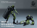 WARRIORS WORKSHOP LOYALTY G ASSIST WWS-0-01/04 MATCH SOLDIER/HUMANOID SOLDIER 1/30 SCALE PLASTIC MODEL KIT (GREEN)