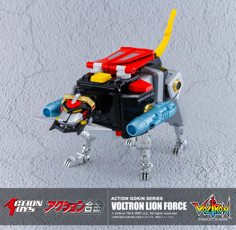 Voltron: Defender of the Universe ACTION TOYS Action Alloy Voltron Lion Force