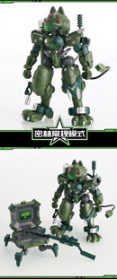 SHARP TEETH XIAOT XIAOT x IRON ROARS SUPER-MANEUVER ARMORED WALKER C.A.T-02  JUNGLE CAMOUFLAGE VER. 1/60 SCALE PLASTIC MODEL KIT