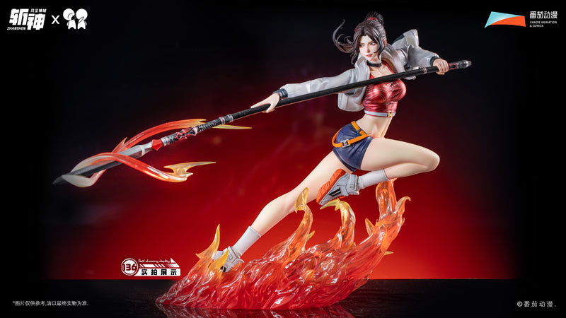 SLAY THE GODS PPDF HONG YING ROSE FIRE FEATHER CLOAK 1/6 SCALE FIGURE