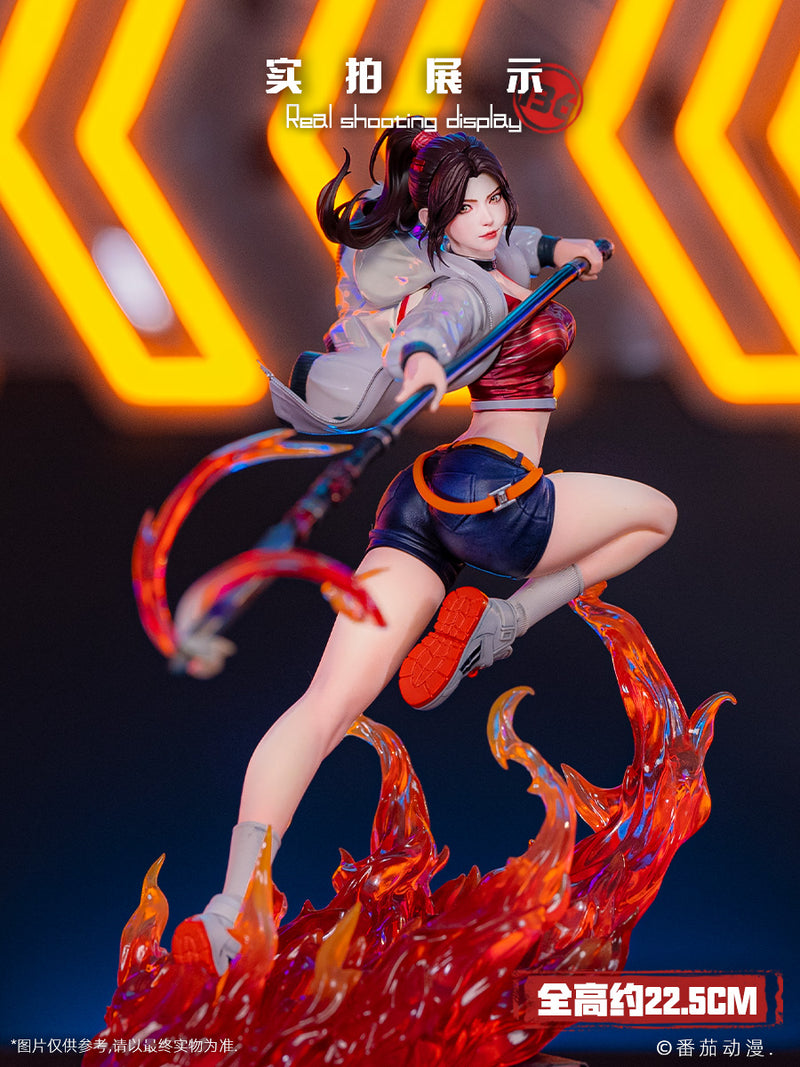 SLAY THE GODS PPDF HONG YING ROSE FIRE FEATHER CLOAK 1/6 SCALE FIGURE