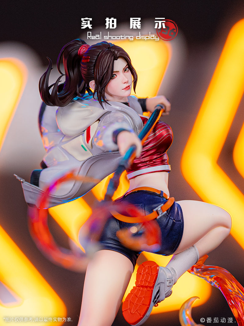 SLAY THE GODS PPDF HONG YING ROSE FIRE FEATHER CLOAK 1/6 SCALE FIGURE