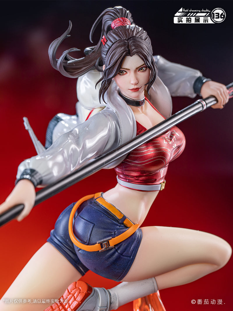 SLAY THE GODS PPDF HONG YING ROSE FIRE FEATHER CLOAK 1/6 SCALE FIGURE