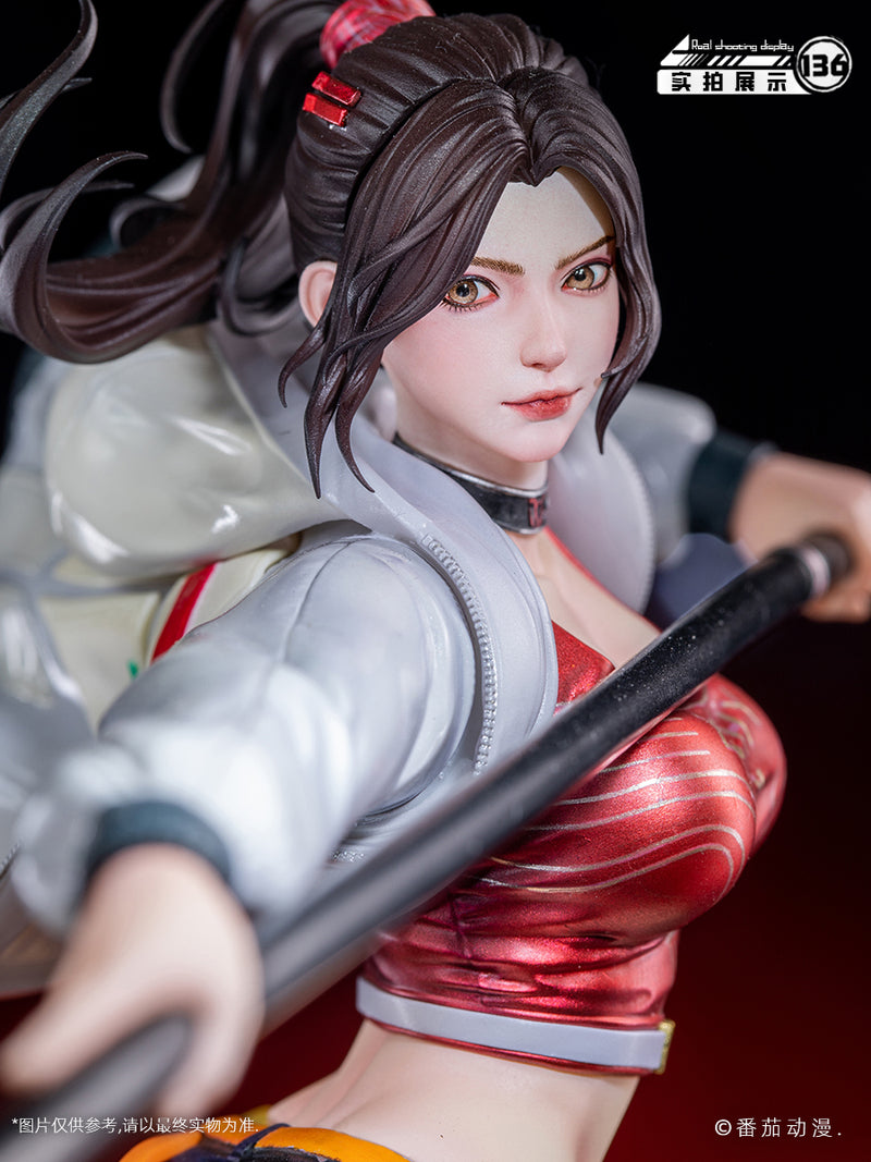 SLAY THE GODS PPDF HONG YING ROSE FIRE FEATHER CLOAK 1/6 SCALE FIGURE