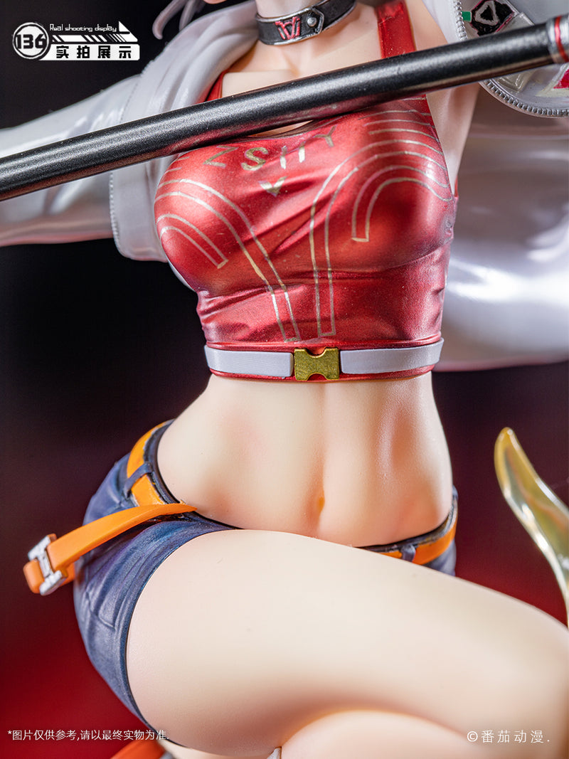 SLAY THE GODS PPDF HONG YING ROSE FIRE FEATHER CLOAK 1/6 SCALE FIGURE