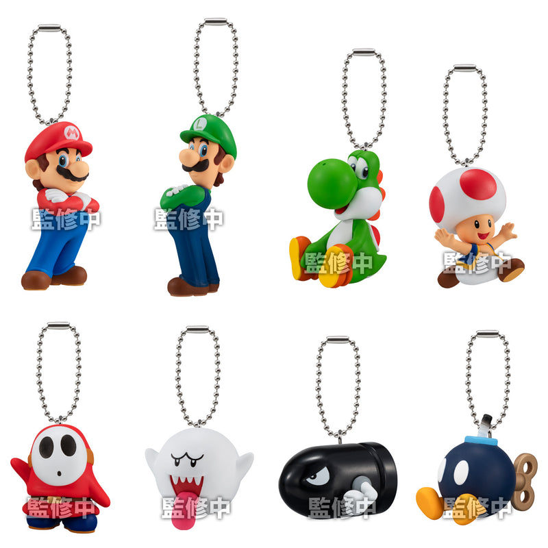 Super Mario Bandai Mascot Charm Collection