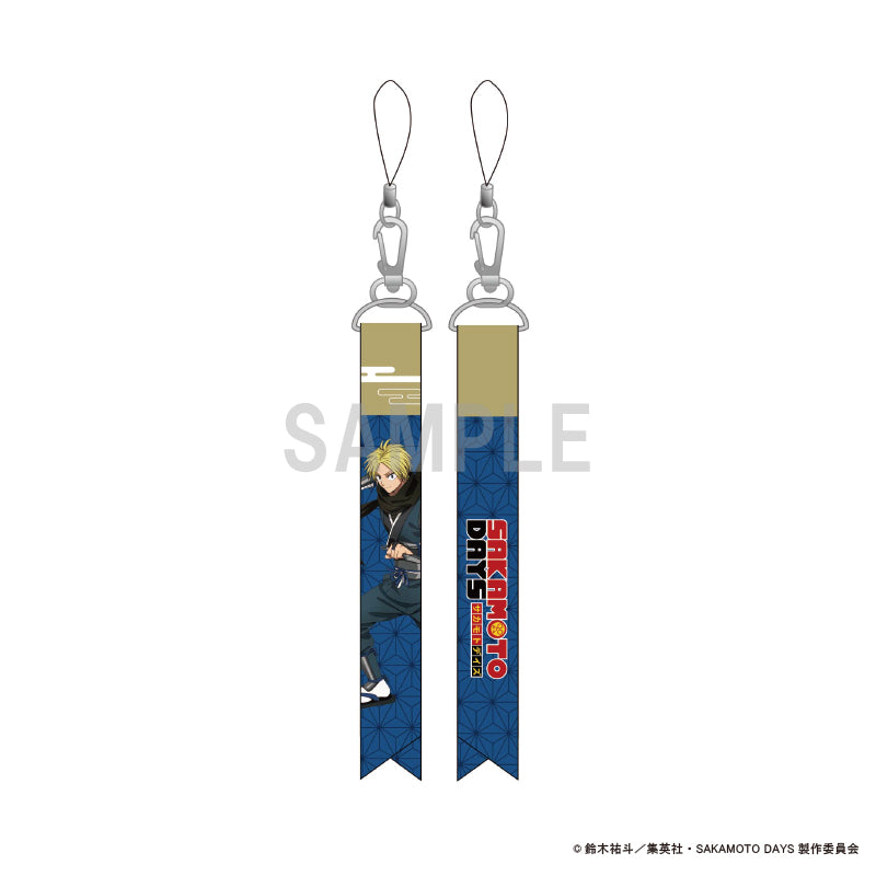 Sakamoto Days sign Ribbon Strap Shinobi Ver.