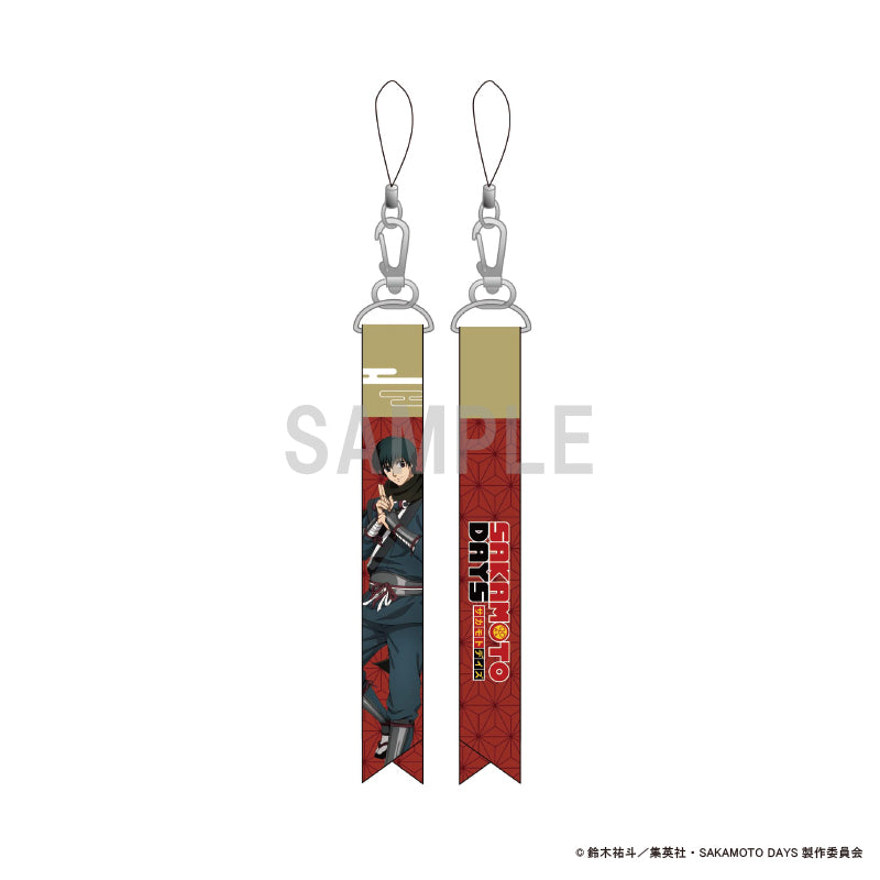 Sakamoto Days sign Ribbon Strap Shinobi Ver.