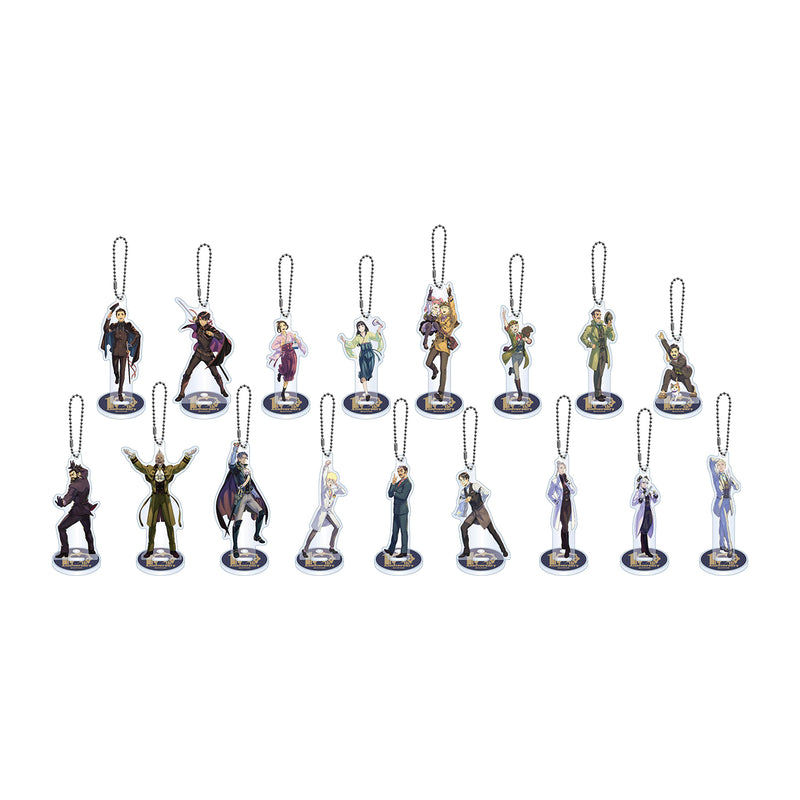 The Great Ace Attorney Capcom -10th Anniversary Banka no Utage- Acrylic Stand Key Chain Collection