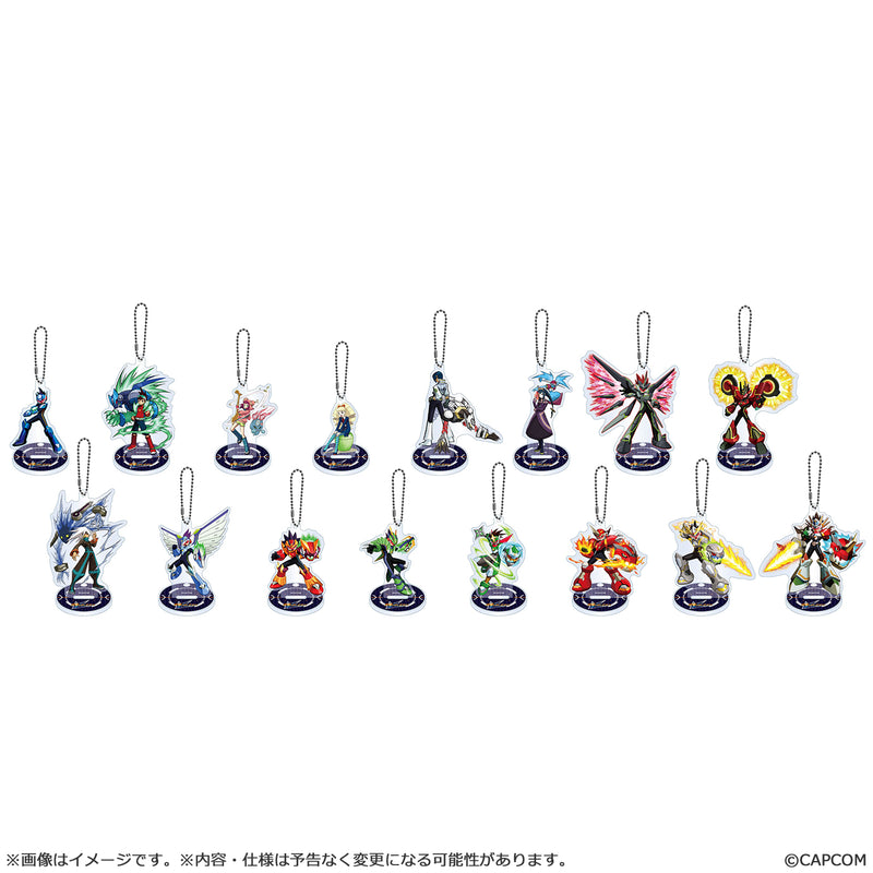 Mega Man Star Force Capcom Acrylic Stand Key Chain Collection