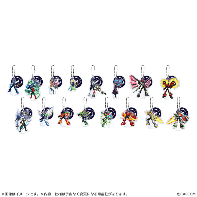 Mega Man Star Force Capcom Acrylic Stand Key Chain Collection