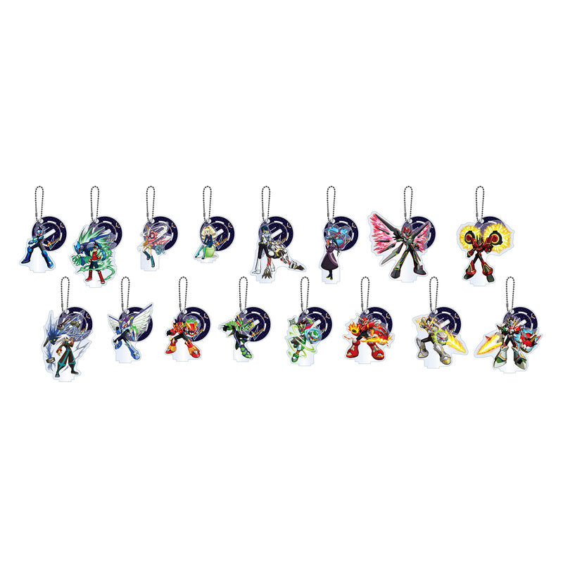 Mega Man Star Force Capcom Acrylic Stand Key Chain Collection
