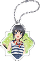 Rascal Doesn't Dream of a School Bag Girl Movic Mai-san ga Ippai Acrylic Key Chain Collection (1 Random)