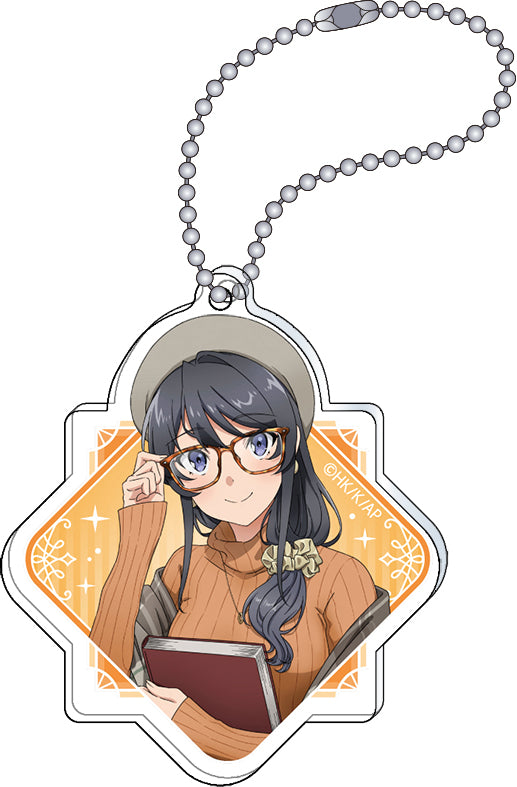 Rascal Doesn't Dream of a School Bag Girl Movic Mai-san ga Ippai Acrylic Key Chain Collection (1 Random)