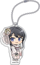 Rascal Doesn't Dream of a School Bag Girl Movic Mai-san ga Ippai Acrylic Key Chain Collection (1 Random)