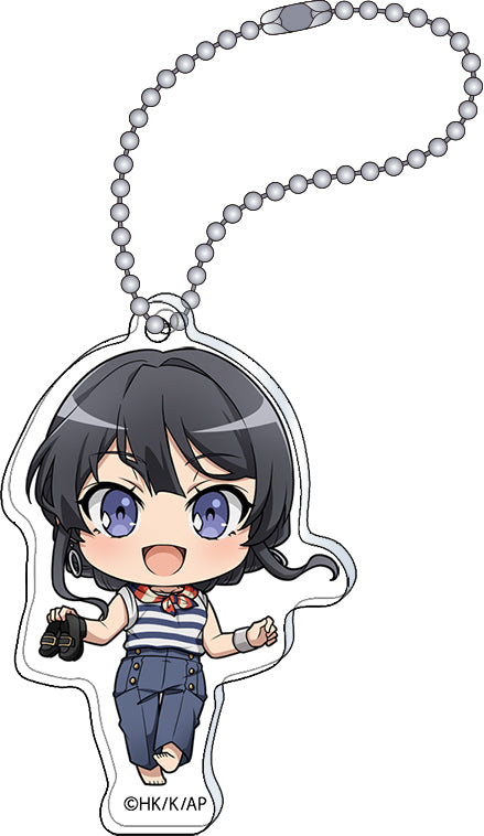 Rascal Doesn't Dream of a School Bag Girl Movic Mai-san ga Ippai Acrylic Key Chain Collection (1 Random)