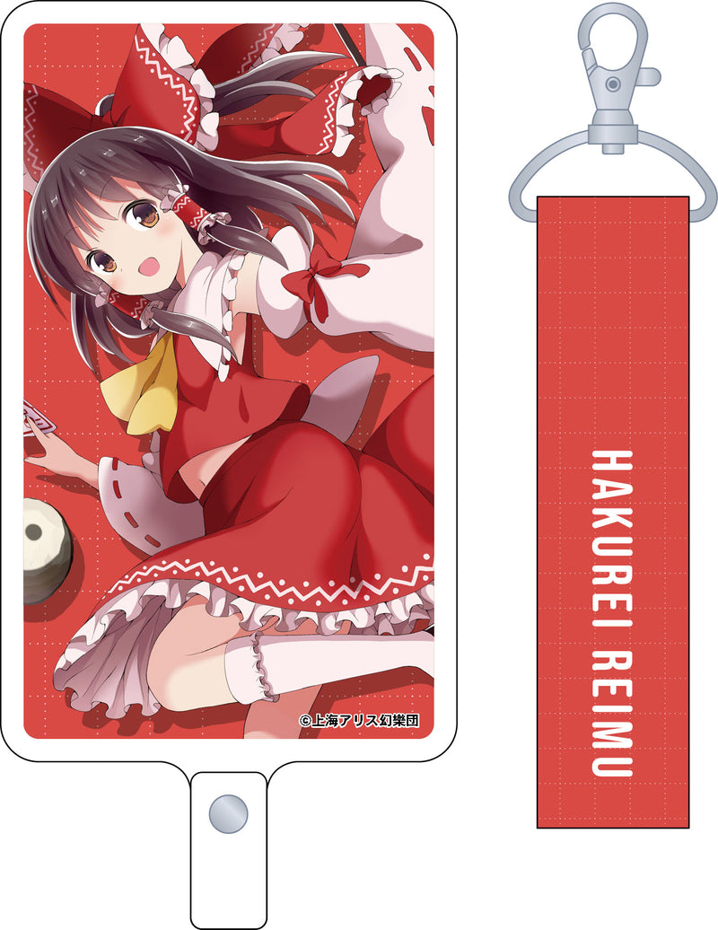 Touhou Project Movic Phone Tab & Strap Set Hakurei Reimu