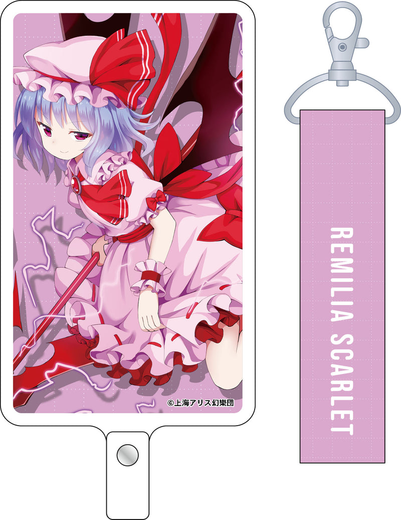 Touhou Project Movic Phone Tab & Strap Set Remilia Scarlet