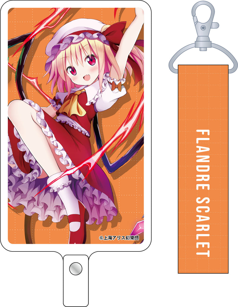 Touhou Project Movic Phone Tab & Strap Set Flandre Scarlet