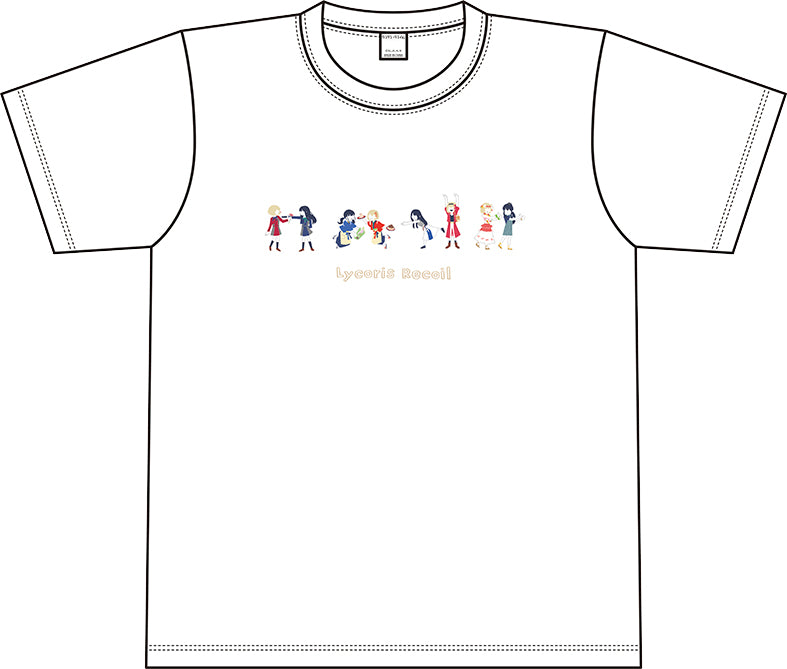 Lycoris Recoil Movic T-shirt Yuru Pallet