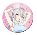 Alya Sometimes Hides Her Feelings in Russian Movic Glitter Can Badge