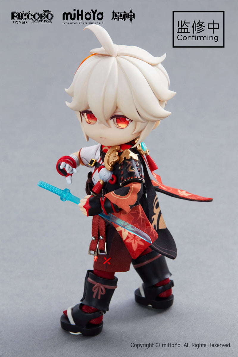 GENSHIN IMPACT GENESIS PICCODO ACTION DOLL X GENSHIN IMPACT KAEDEHARA KAZUHA DEFORMED DOLL