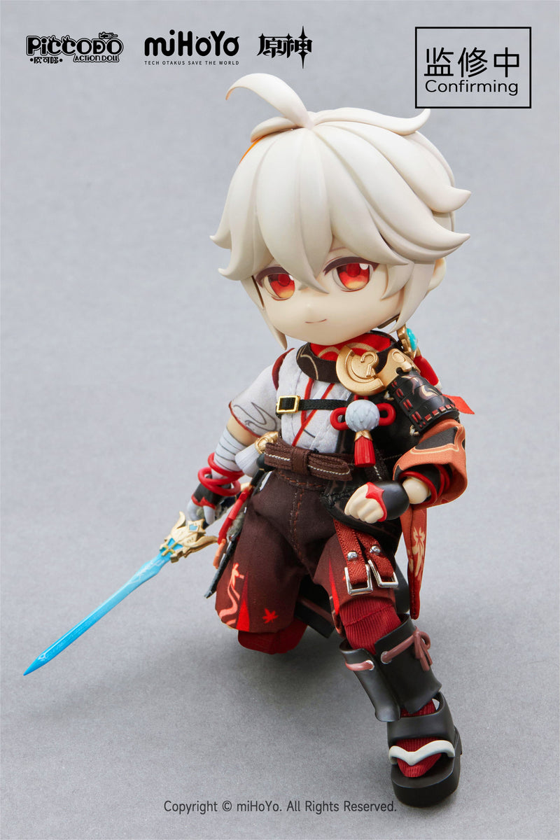 GENSHIN IMPACT GENESIS PICCODO ACTION DOLL X GENSHIN IMPACT KAEDEHARA KAZUHA DEFORMED DOLL