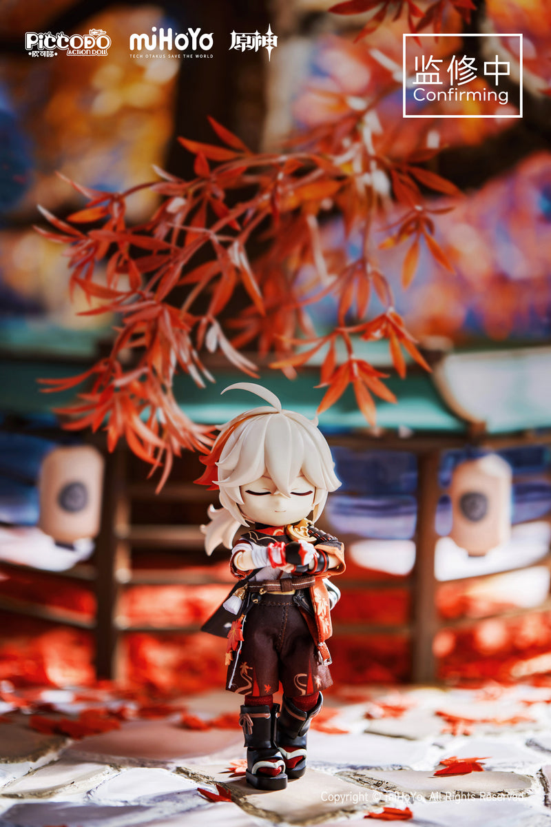 GENSHIN IMPACT GENESIS PICCODO ACTION DOLL X GENSHIN IMPACT KAEDEHARA KAZUHA DEFORMED DOLL