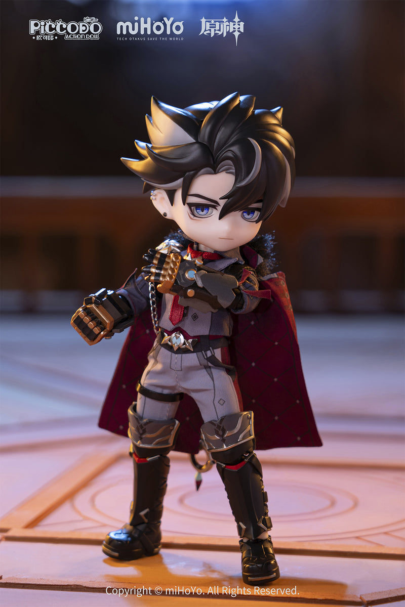 GENSHIN IMPACT GENESIS PICCODO ACTION DOLL X WRIOTHESLEY DEFORMED DOLL