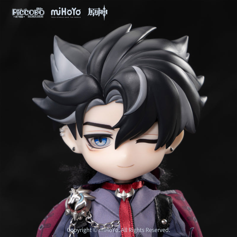 GENSHIN IMPACT GENESIS PICCODO ACTION DOLL X WRIOTHESLEY DEFORMED DOLL