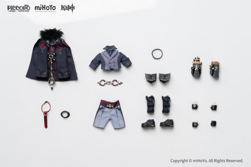 GENSHIN IMPACT GENESIS PICCODO ACTION DOLL X WRIOTHESLEY DEFORMED DOLL