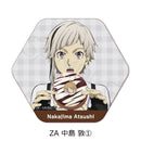 Bungo Stray Dogs Sync Innovation Vol.3 Hexagonal Can Badge (1-7 Selection)