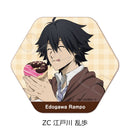 Bungo Stray Dogs Sync Innovation Vol.3 Hexagonal Can Badge (1-7 Selection)