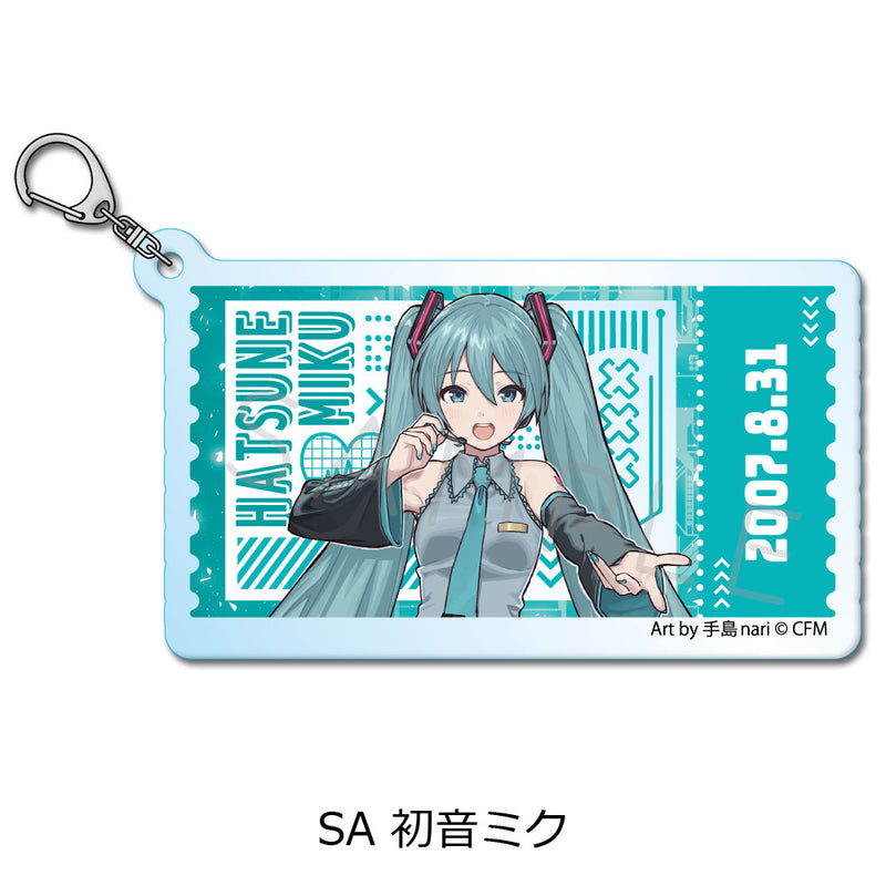 Hatsune Miku & Piapro Characters Sync Innovation Acrylic Key Chain