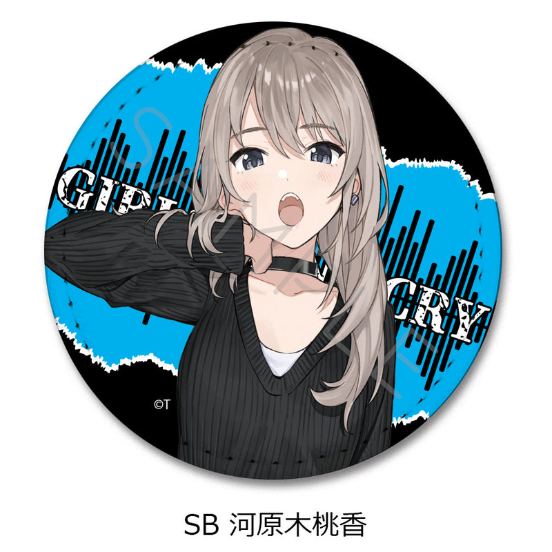 Girls Band Cry Sync Innovation Vol. 2 Leather Badge (Round)