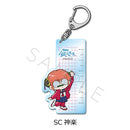 3-Z Class Ginpachi-sensei Sync Innovation Acrylic Key Chain Chipokke Series