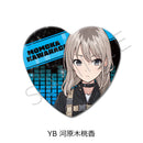 Girls Band Cry Sync Innovation Vol. 3 Heart Can Badge