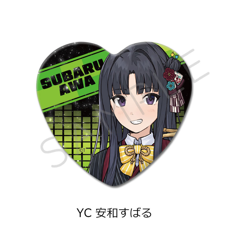 Girls Band Cry Sync Innovation Vol. 3 Heart Can Badge