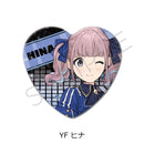 Girls Band Cry Sync Innovation Vol. 3 Heart Can Badge