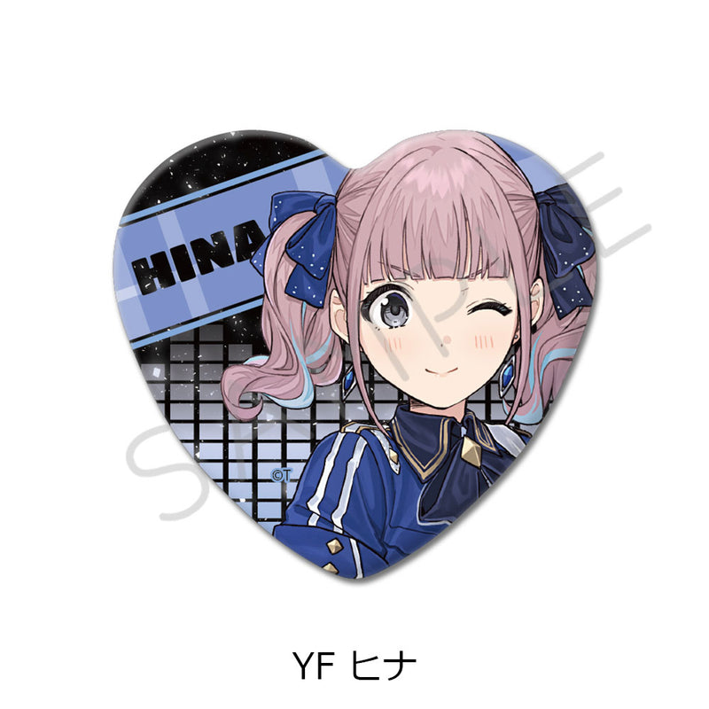 Girls Band Cry Sync Innovation Vol. 3 Heart Can Badge