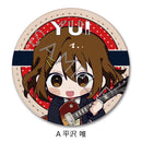 K-On! Sync Innovation Leather Badge (Round)