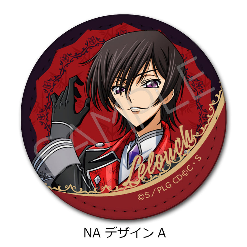Code Geass Lelouch of the Rebellion Sync Innovation Vol. 4 Leather Badge (Round)